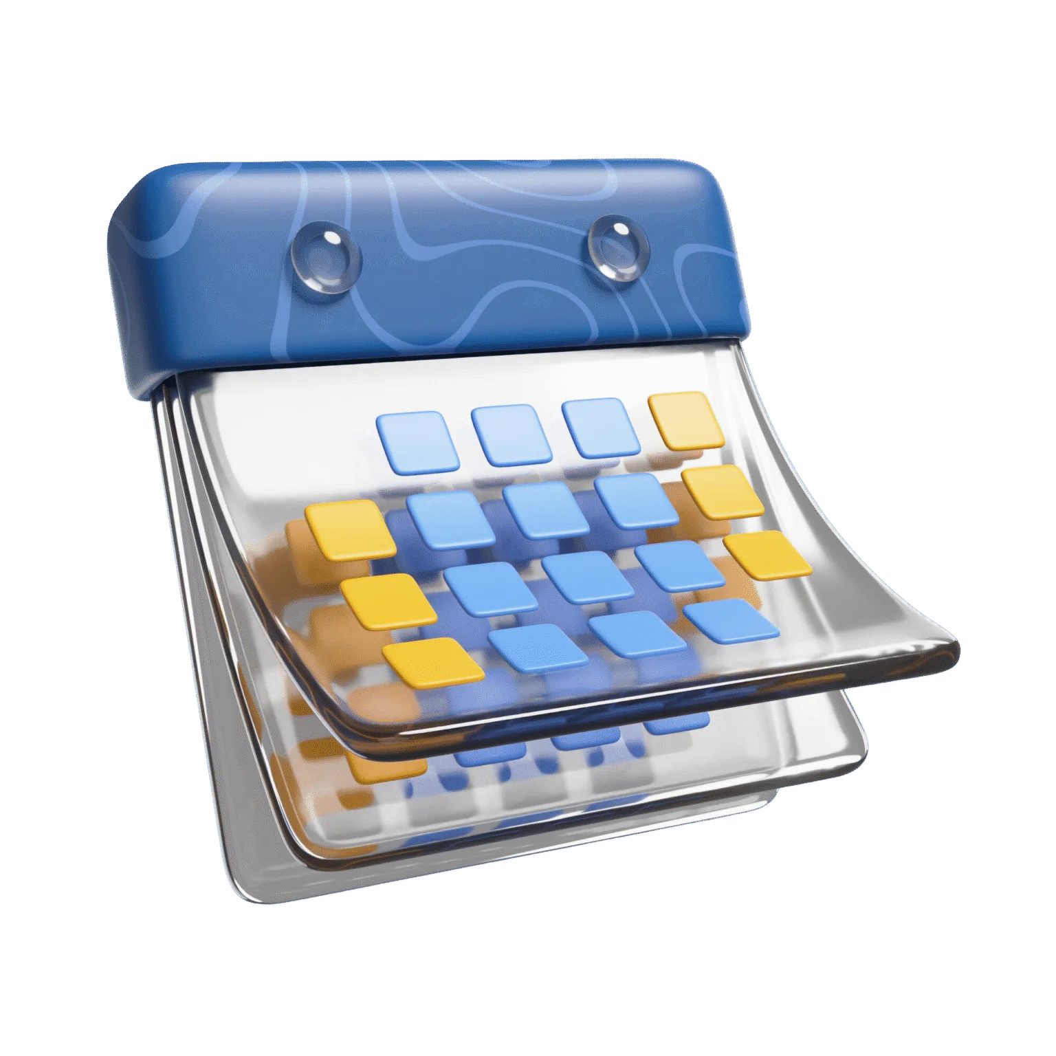 Calculator icon representing revenue analysis and financial performance