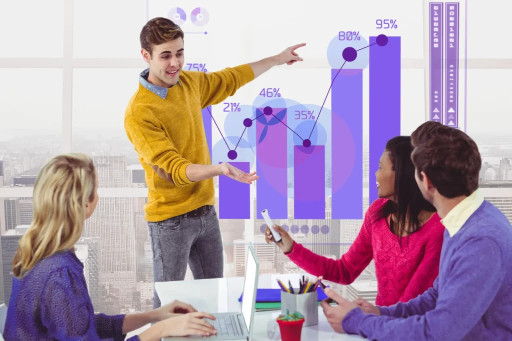 Team analyzing revenue cycle management workflow to improve healthcare billing performance