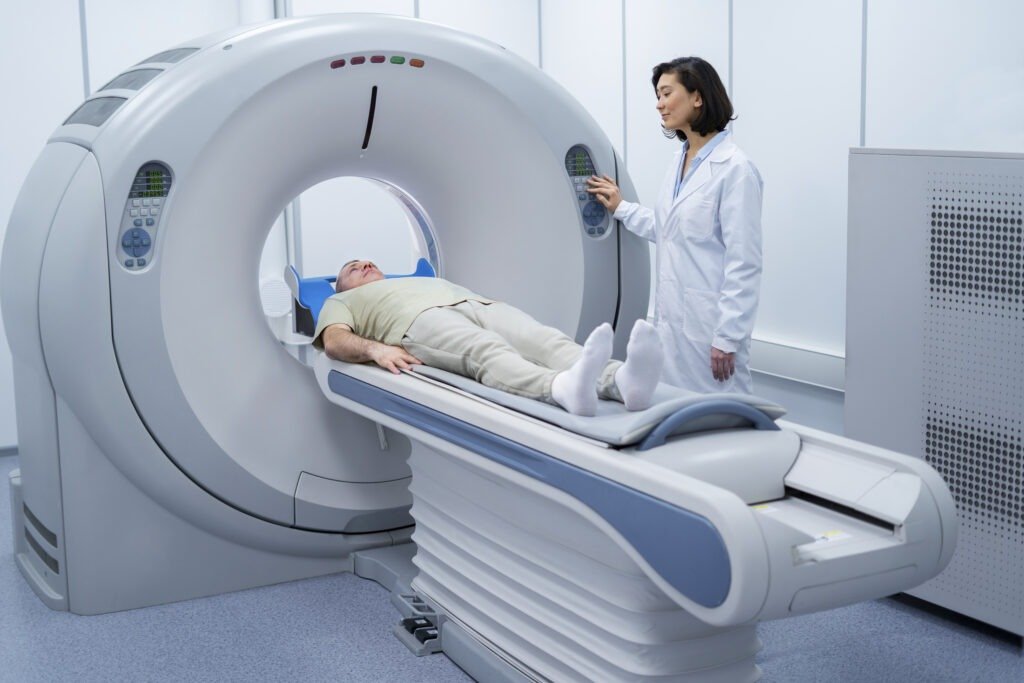 CT scan services section for detailed cross-sectional medical imaging