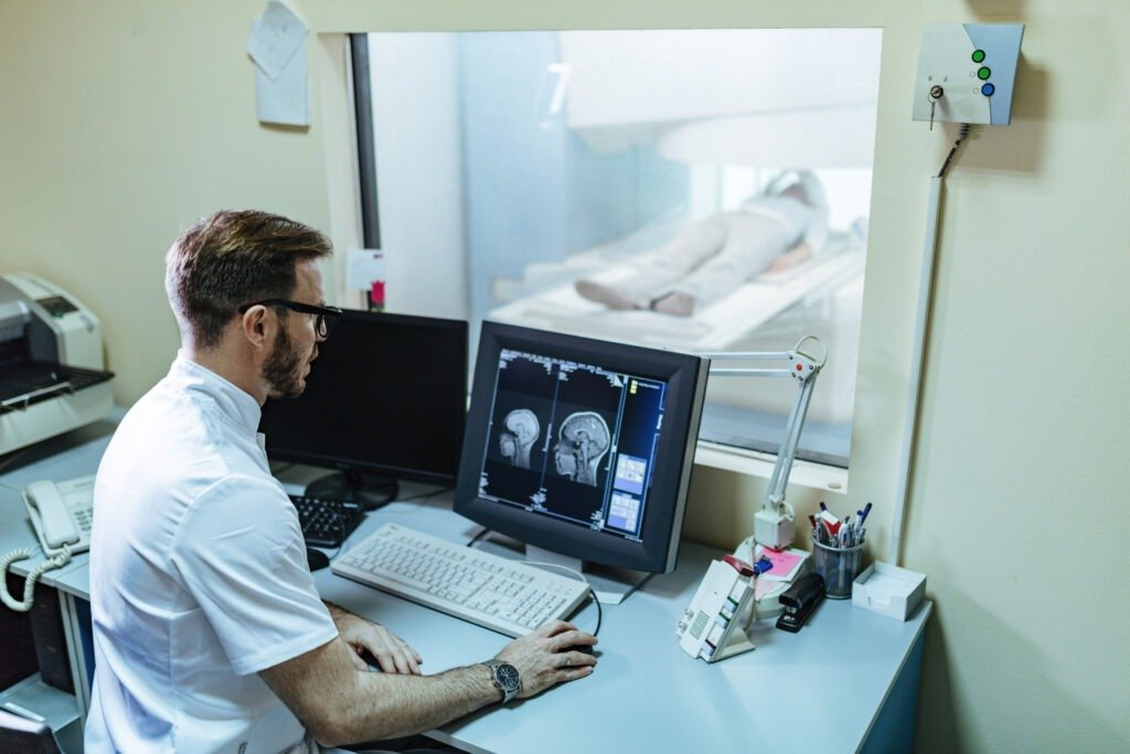 MRI imaging services section for advanced diagnostic scans